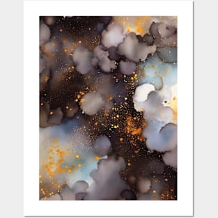 Abstract galaxy Posters and Art